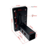 Universal Hitch Towbar Adapter Adjustable