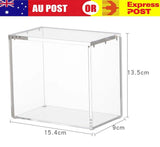 Premium Acrylic Display Case For Pokémon Booster Box Elite Trainer Magnetic Lid