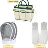 30pc Beekeeping Equipment Tool Bee Hive Smoker Queen Catcher Beehive Supplie Kit
