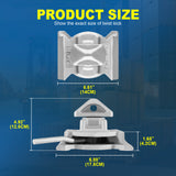 Manual Twist Lock Dovetail Twist Lock For Sea Rail Shipping Container Bottom