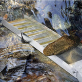 20pcs Complete Gold Panning Kit with 50" Folding Sluice Box Aluminum Prospecting