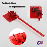 Manual Steel Bar Bender Rebar Bender Portable Construction Building Bending Tool
