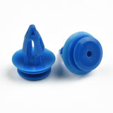 50x Blue Plastic Front Rear Wheel Arch Moulding Fasteners