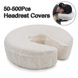 Disposable Massage Table Fitted Face Head Rest Cushion Circle Cover