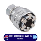 Socket Wrench Sleeve Multifunctional Repair Tool Steel for Home