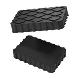 4Pcs Ramp Jacking Rubber Blocks Universal Scissor Car Lift Pad