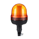 LED Rotating Flashing Amber Beacon Flexible DIN Pole Mount Tractor Warning Lamp