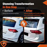 Rear Window Spoiler Side Wing Cover Trim