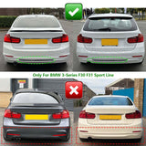 Gloss Black Rear Bumper Trim