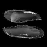 Pair Left+Right Headlight Headlamp Lens Lampshade Cover