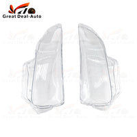 Pair Left+Right Headlight Lens Cover Clear