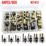 Nut Tool M3-M12 Carbon Steel Rivnut Set