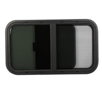 RV Window 700x400mm Horizontal Slide Camper Window Waterproof Round Corner