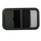 RV Window 700x400mm Horizontal Slide Camper Window Waterproof Round Corner