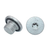 2x Engine Oil Pan Drain Sump Plug Screw Bolt