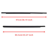 4PCS Door Window Weatherstrip Mould Kit