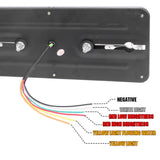 2X LED Tray Back Ute Trailer Truck Flowing Turn Signal Tail Brake Lights