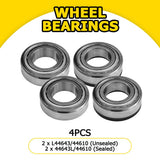 4x Trailer Wheel Bearings Hub Jetski