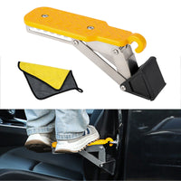Folding Car Door Latch Hook Step Foot Pedal Ladder Car Roof Tool Shatter Glass