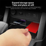 Armrest Hidden Storage Box Organizer Tray