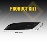 Black L663 Hood Panels 2020+