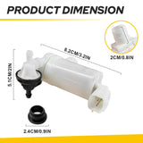Front & Rear Windscreen Washer Bottle Pump Motor