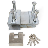 Shipping Container Lock Box + Pad Lock Set Security - FAST DELIVERY