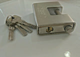 High Security 90mm Padlock Container Monoblock Garage Trailer Lock Box Shutter