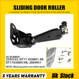 Transit Connect Middle Left Side Slide Loading Door Roller Track