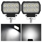 2x High Power 12v 24v Led Work Lamp Flood Light Truck Car 4x4 Trailer Camper Van