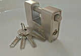 High Security 90mm Padlock Container Monoblock Garage Trailer Lock Box Shutter