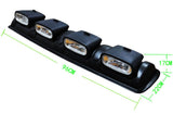 UNIVERSAL 4X4 ROOF TOP BAR DRIVING POD LIGHTS LENS OFFROAD FOG SPOT HEAD LAMPS Y