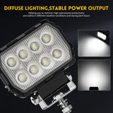 2x High Power 12v 24v Led Work Lamp Flood Light Truck Car 4x4 Trailer Camper Van