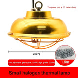 Chicken Coop Heat Lamp 150W-300W Brooder Heating for Chicks Hanging Halogen lamp