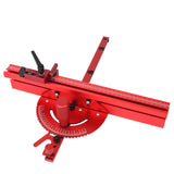 Table Saw Precision Miter Gauge For 30/45mm T Track With Miter Gauge Fence & Bar