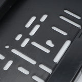 2 Pcs EU Standard Car Plate Frame Front/Rear for Car Shows Track Events Remote