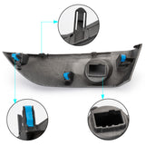 2X Center Instrument Cluster Panel Trim