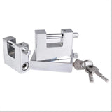 High Security 5 Pack 70mm Container Padlock with 3 Keys Garage Trailer Lock Box