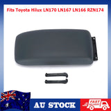 Center Console Armrest Cover Lid Leather