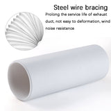 Flexible Air Conditioner Parts Exhaust Pipe Vent Hose Tube Duct Outlet