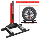Portable Wheel Coating Stand Detailing Roller Stand Wheel Tyre Cleaning Stand
