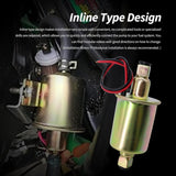 Universal 6 Volt Electric Fuel Pump with Installation Kit Replacement