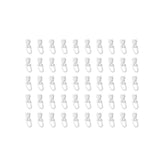 50x Heavy Duty CURTAIN HOOKS Slider CLIPS