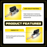 Motorcycle Inline Fuel Shut Off Tap Valve 6mm ( 1/4" ) Hosetails