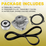 Timing Cam Belt Kit + Water Pump Fits Ford Fiat 500