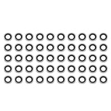 50Pcs Oil Drain Sump Plug Washers Seal For 6835866