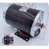 Electric Scooter Motor 800w 36v 11 Tooth 8mm Sprocket ZY1020 Reversible 2800 RPM