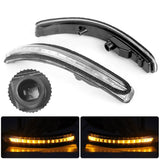 Left +Right Side Door Mirror Turn Signal Indicator Light