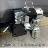 Universal Hitch Towbar Adapter Adjustable