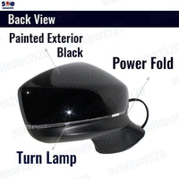 Black Door Wing Mirror Heated Electric 9Wires Right